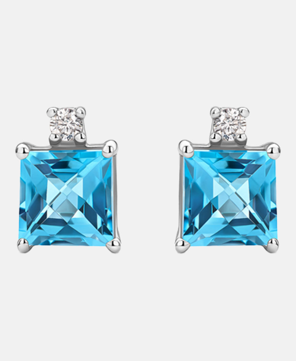 DIAMANT LETERNEL Earrings Silver