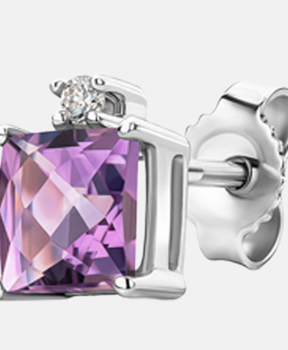 DIAMANT LETERNEL Earrings Silver