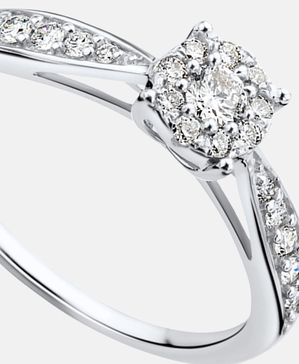 DIAMANT LETERNEL Ring Silver