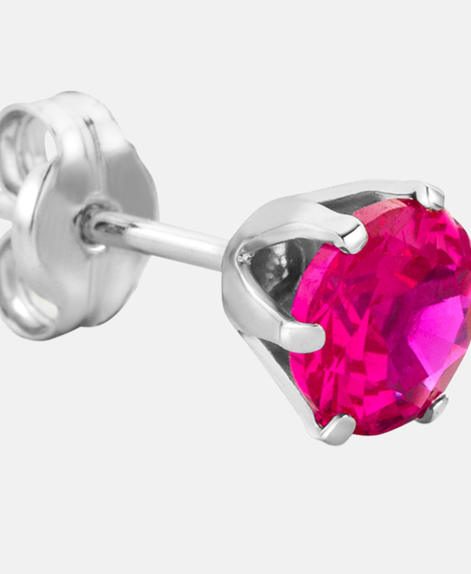 DIAMANT LETERNEL Earrings Fuchsia