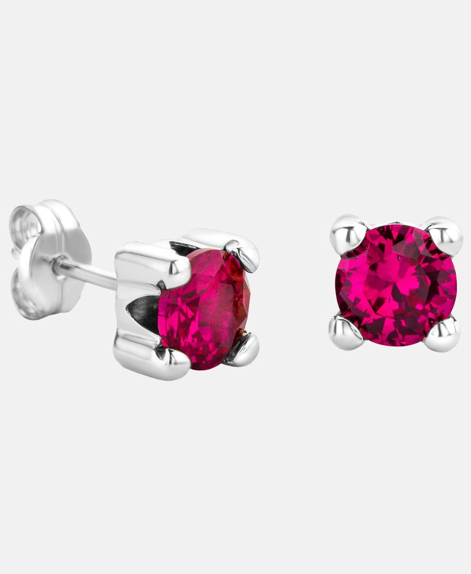 DIAMANT LETERNEL Earrings Fuchsia