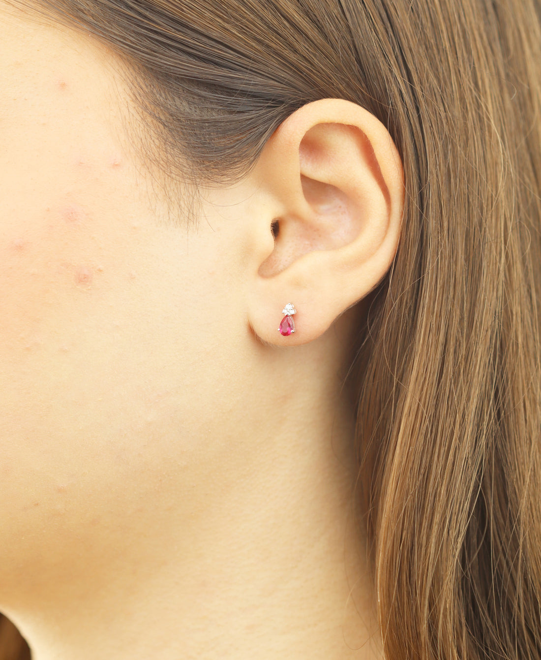 DIAMANT LETERNEL Earrings Silver