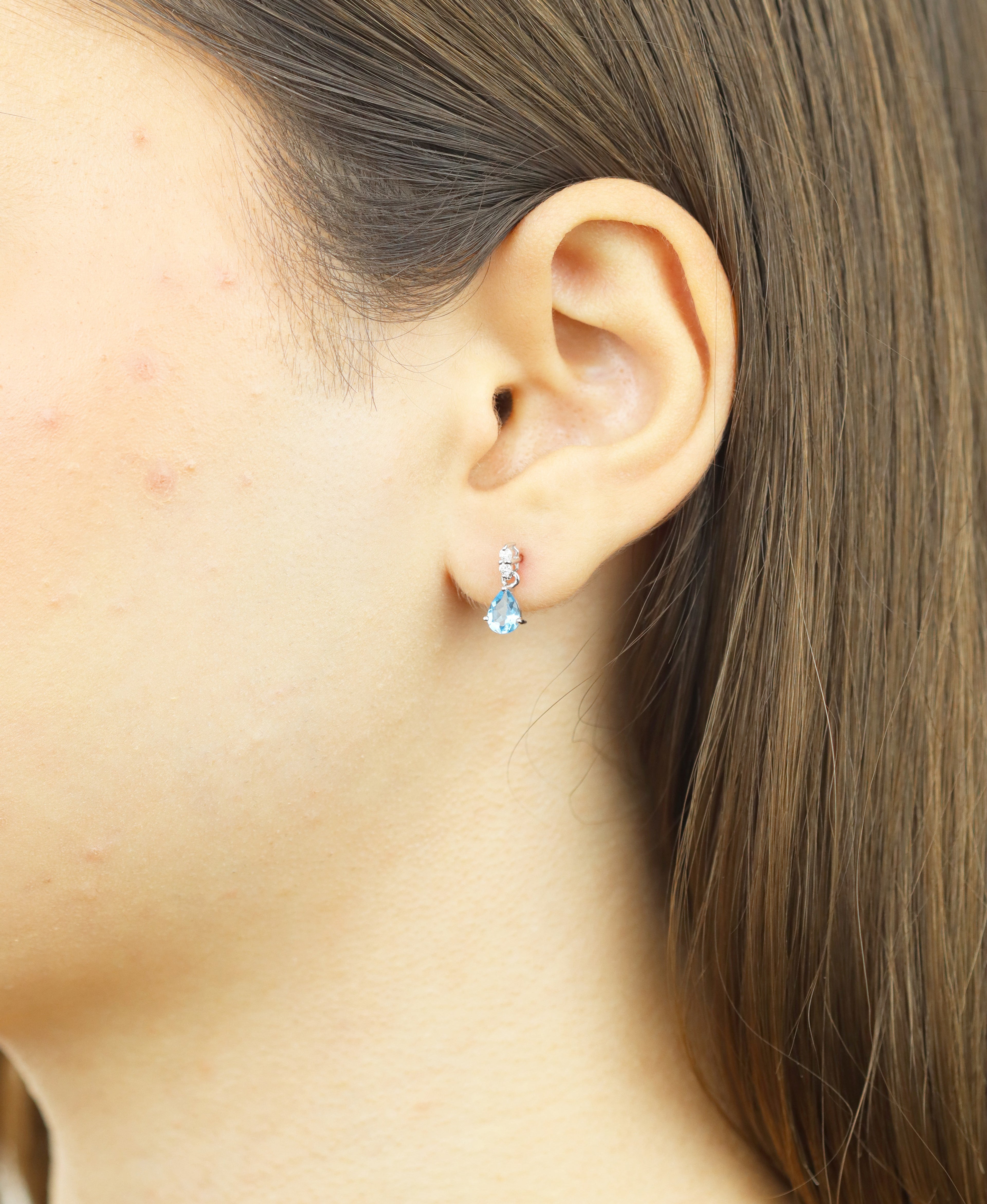 DIAMANT LETERNEL Earrings Silver