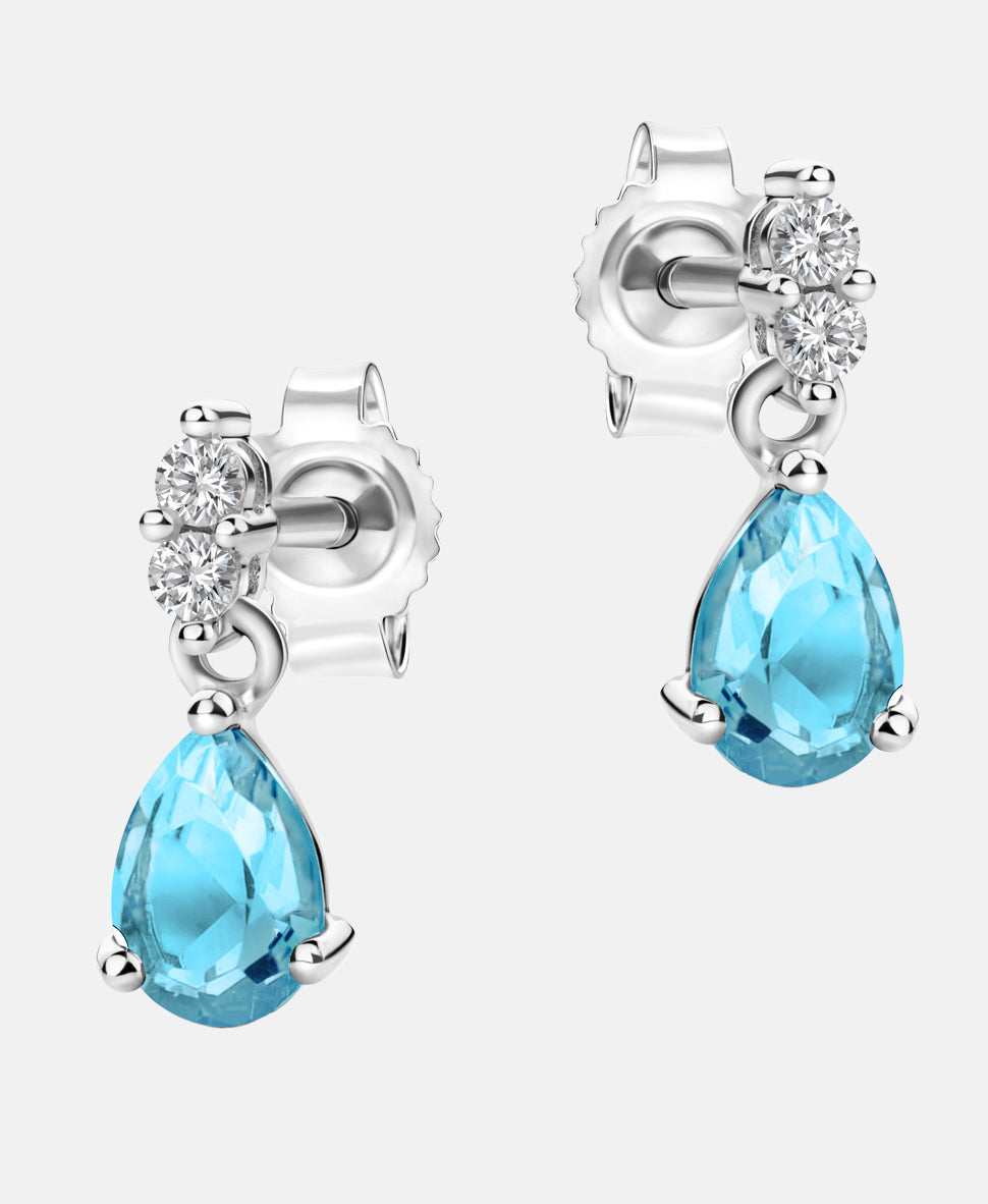 DIAMANT LETERNEL Earrings Silver