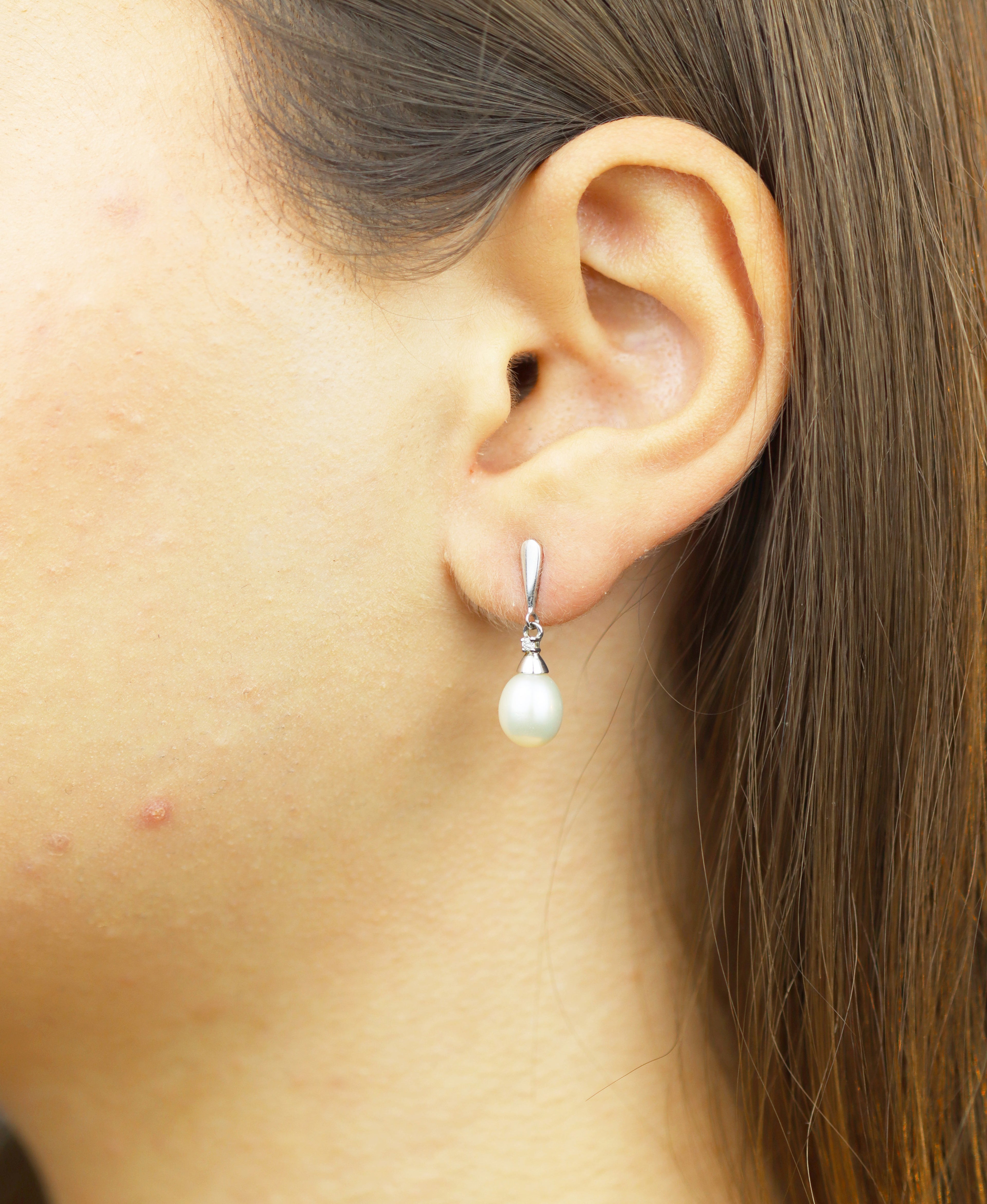 DIAMANT LETERNEL Earrings Silver