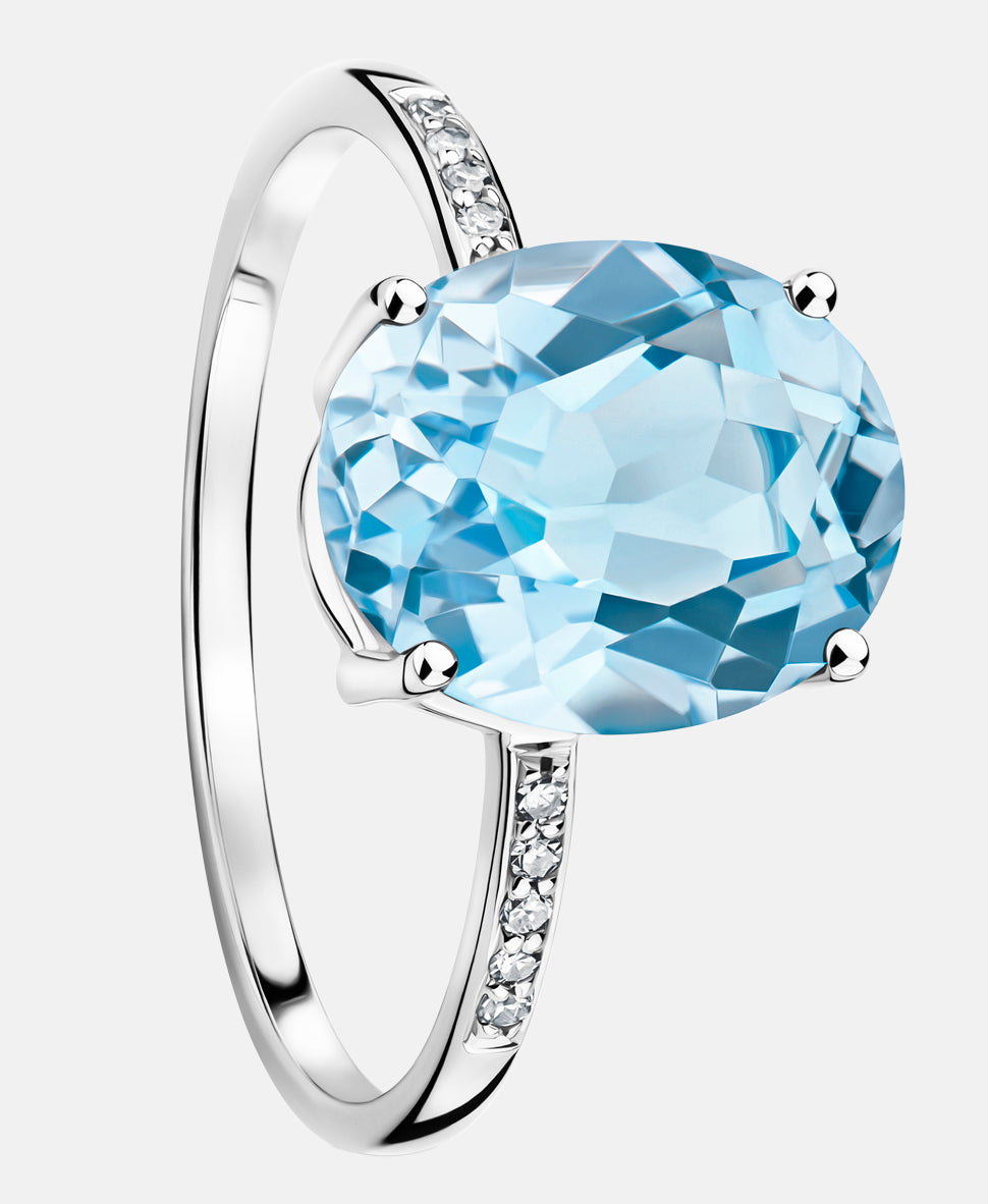 DIAMANT LETERNEL Ring Silver