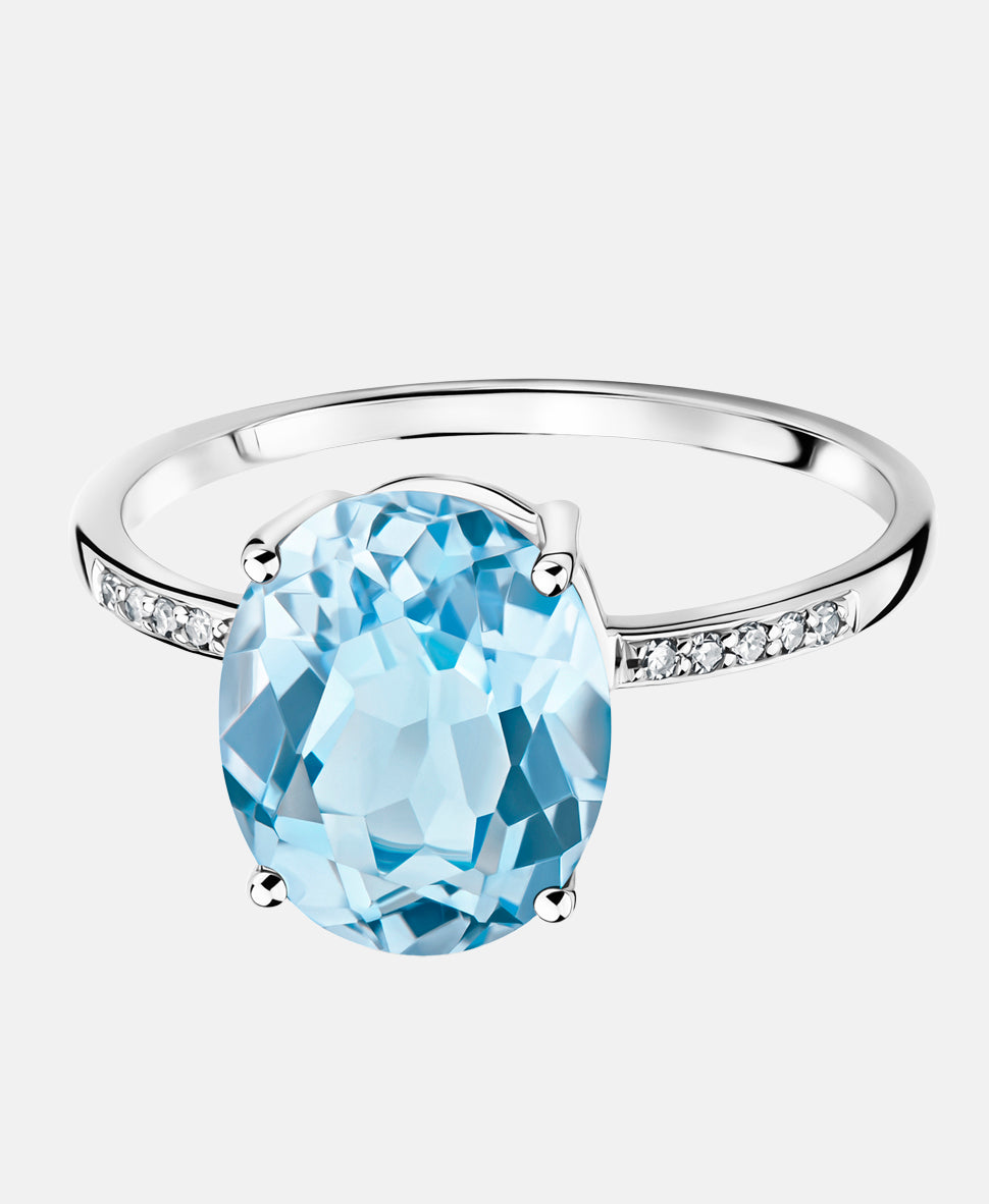 DIAMANT LETERNEL Ring Silver