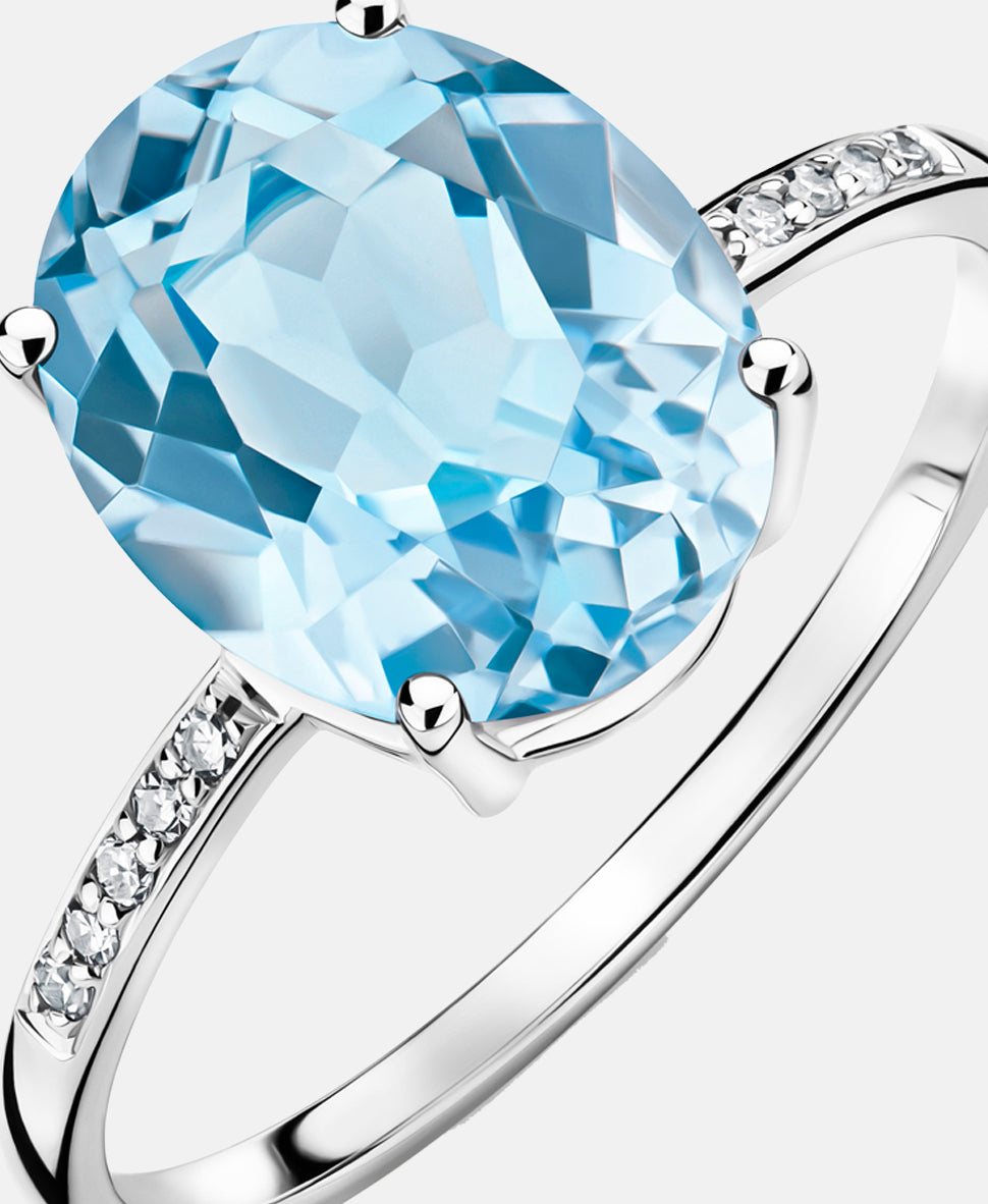 DIAMANT LETERNEL Ring Silver
