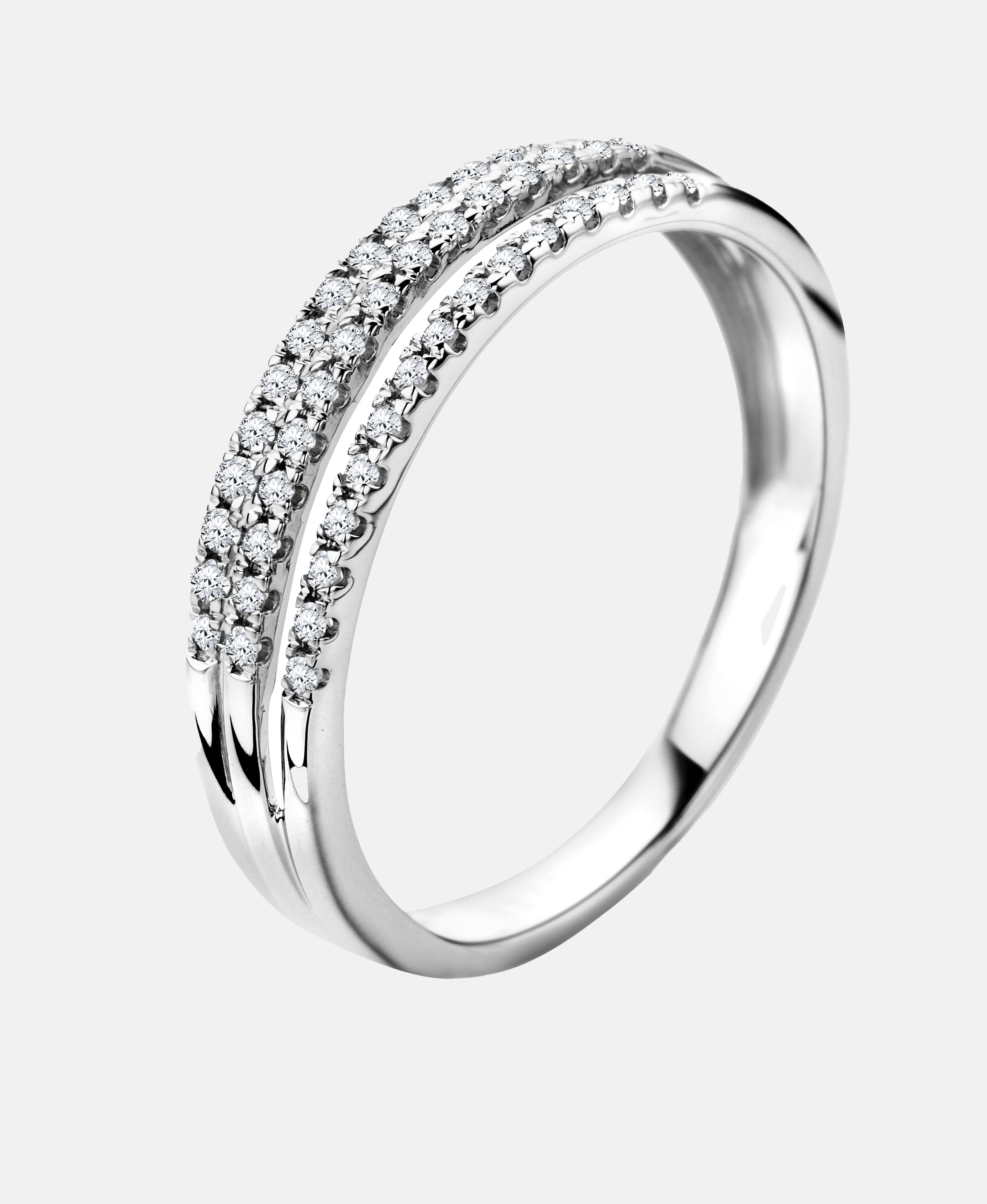 Ring aus 375 Weißgold
