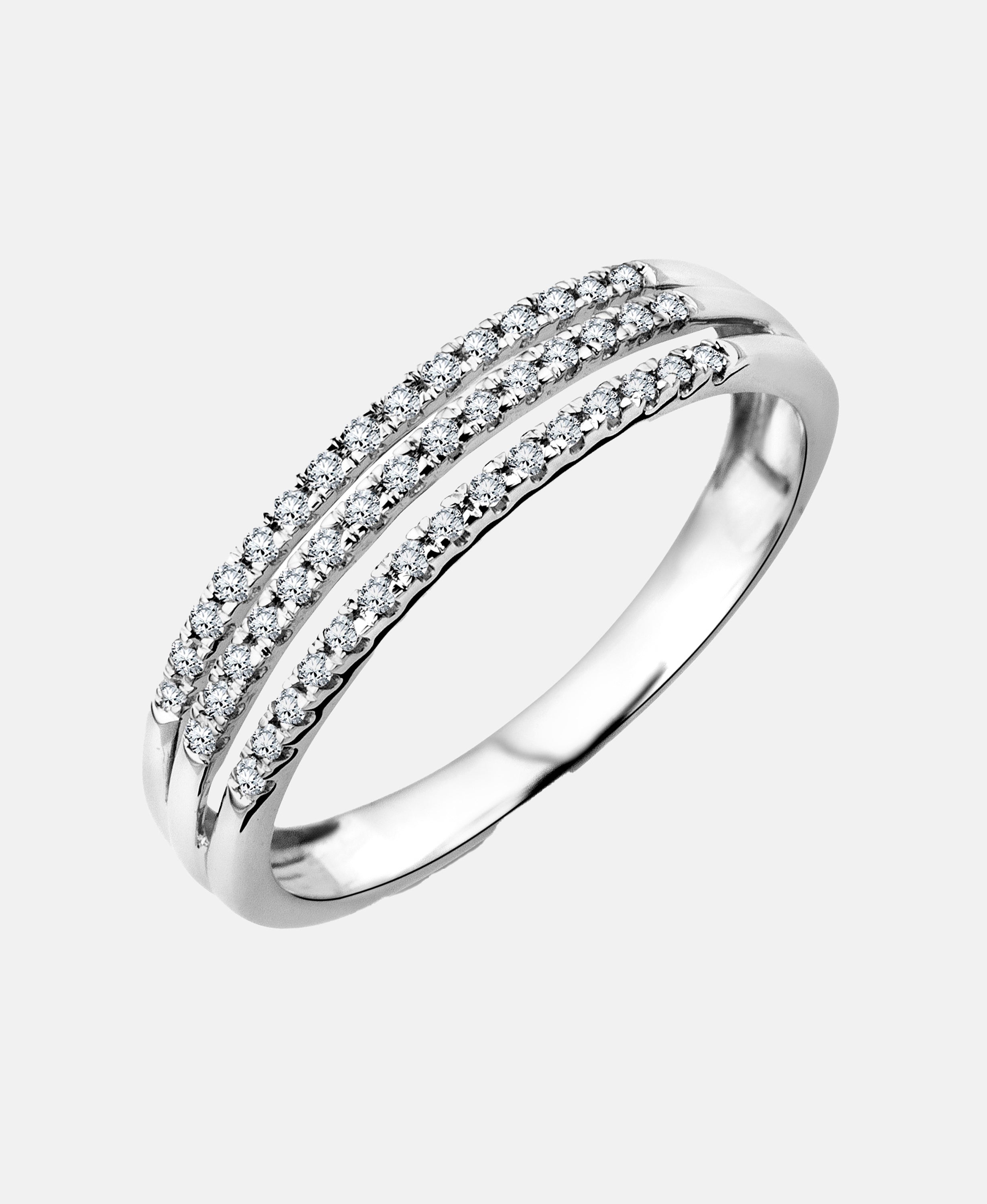 Ring aus 375 Weißgold