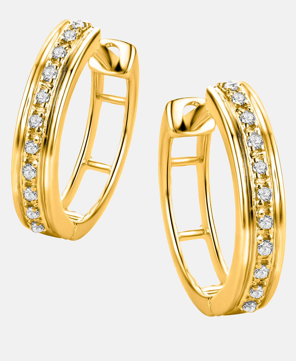 DIAMANT LETERNEL Earrings Gold