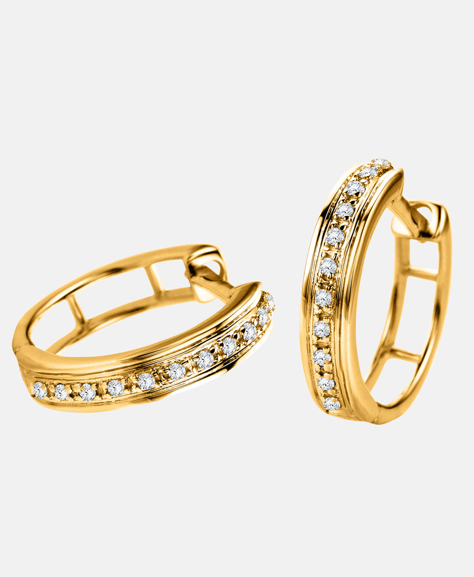 DIAMANT LETERNEL Earrings Gold