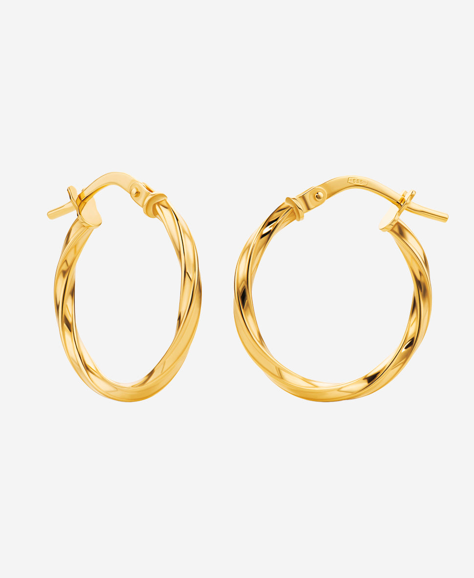 DIAMANT LETERNEL Earrings Gold