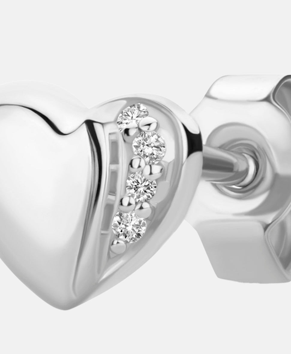 DIAMANT LETERNEL Earrings Silver