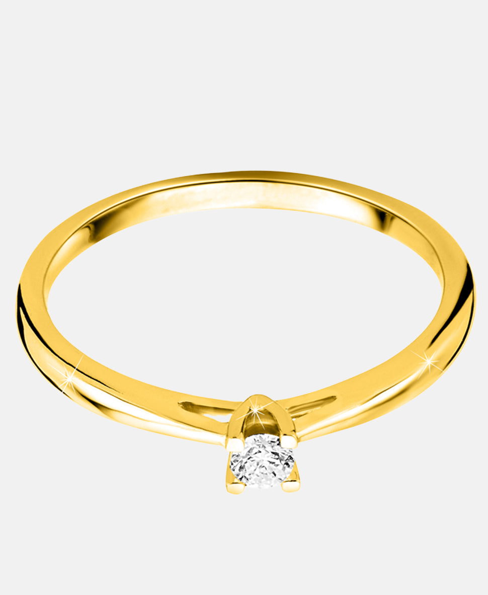 DIAMANT LETERNEL Ring Gold
