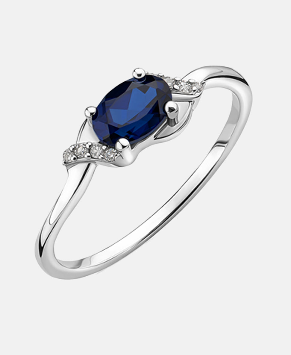 DIAMANT LETERNEL Ring Silver