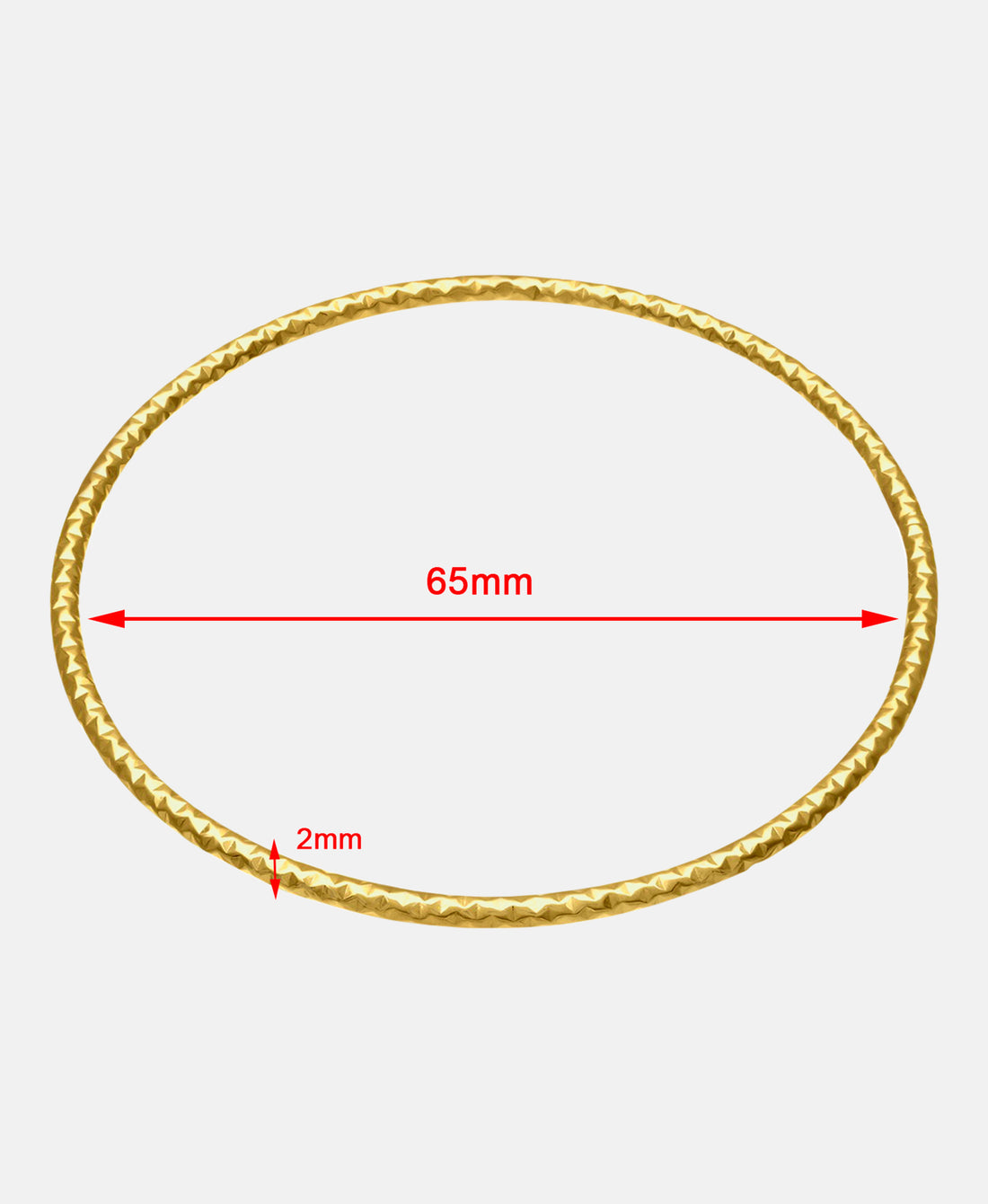 Armreif aus 375 Weißgold