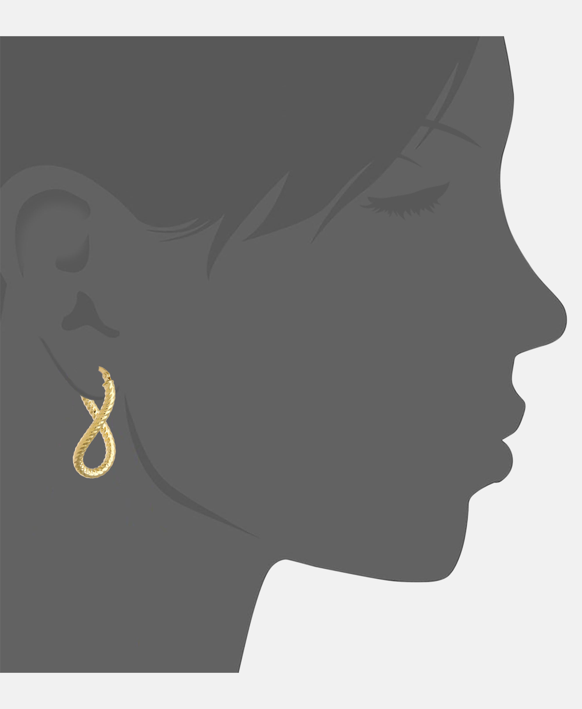 DIAMANT LETERNEL Earrings Yellow
