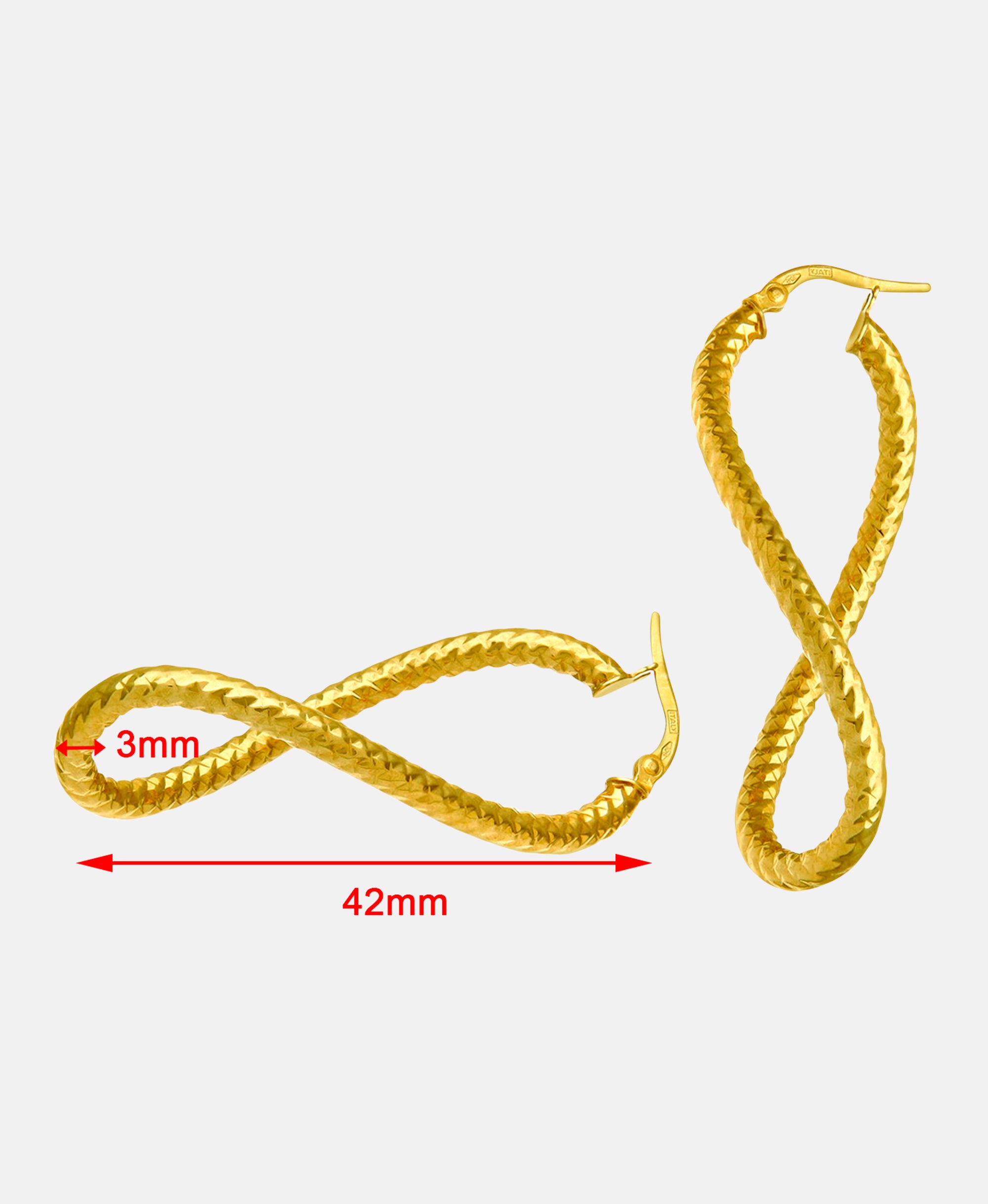 DIAMANT LETERNEL Earrings Yellow