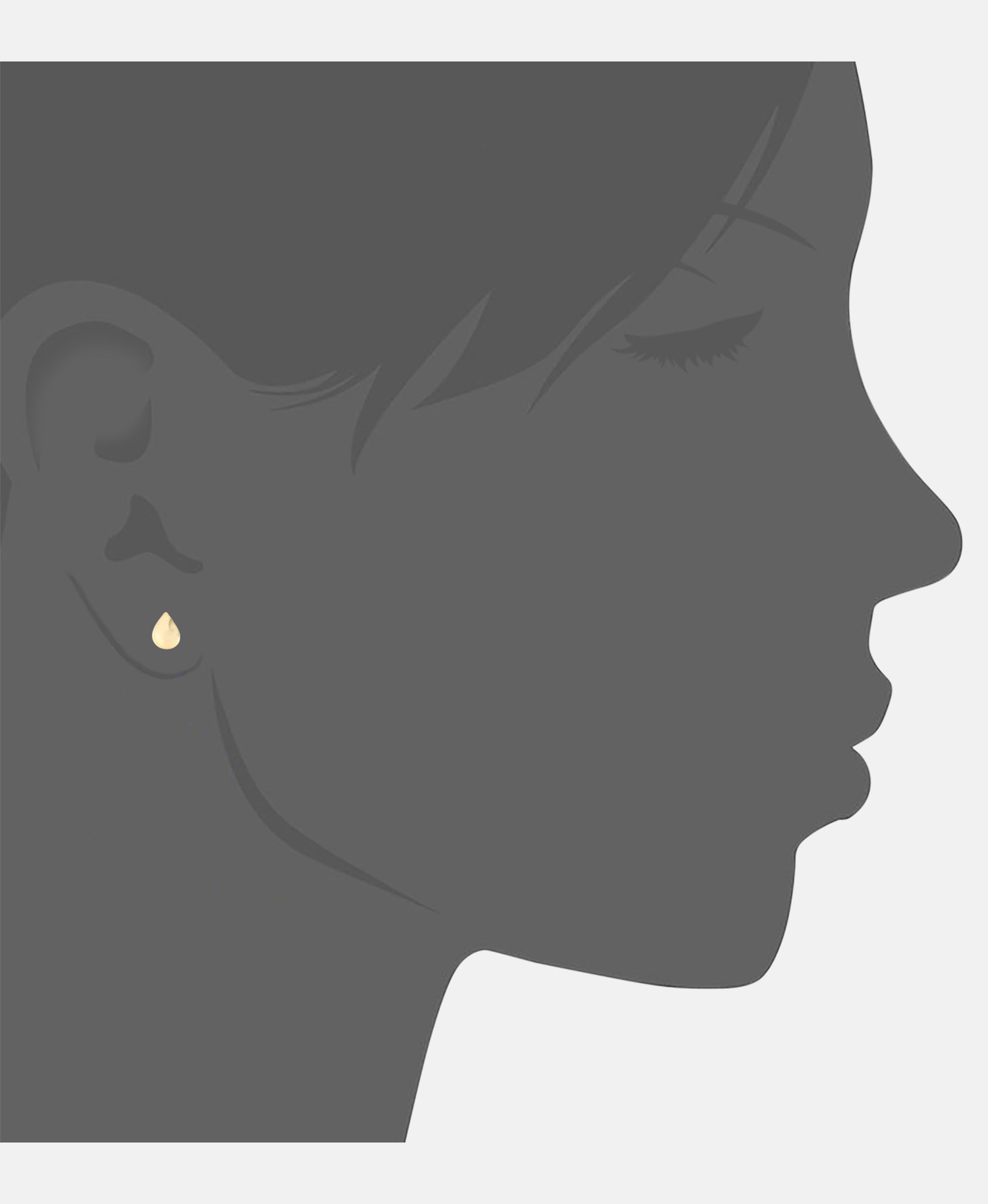 Ohrstecker aus 375 Gelbgold