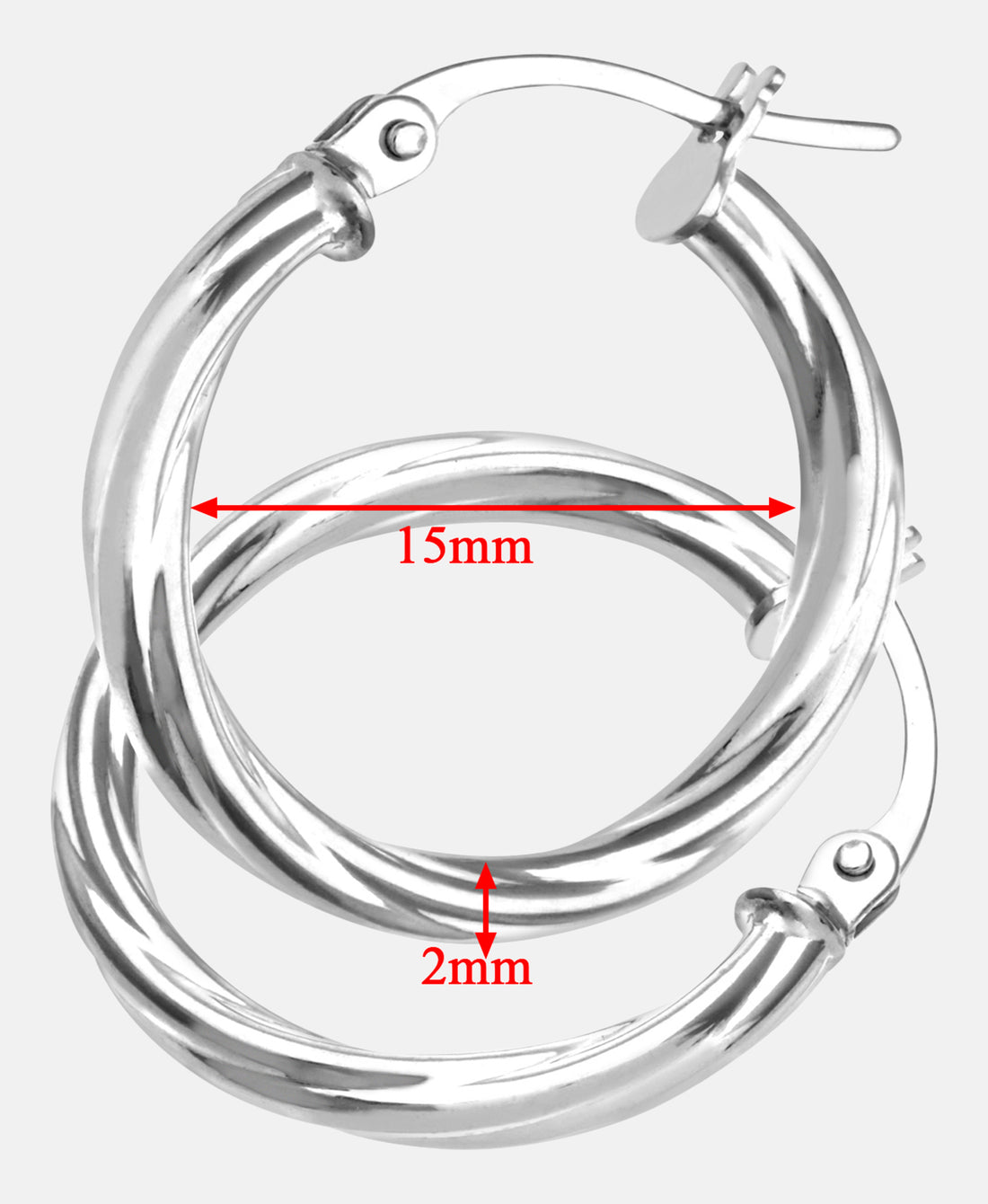 DIAMANT LETERNEL Earrings Silver