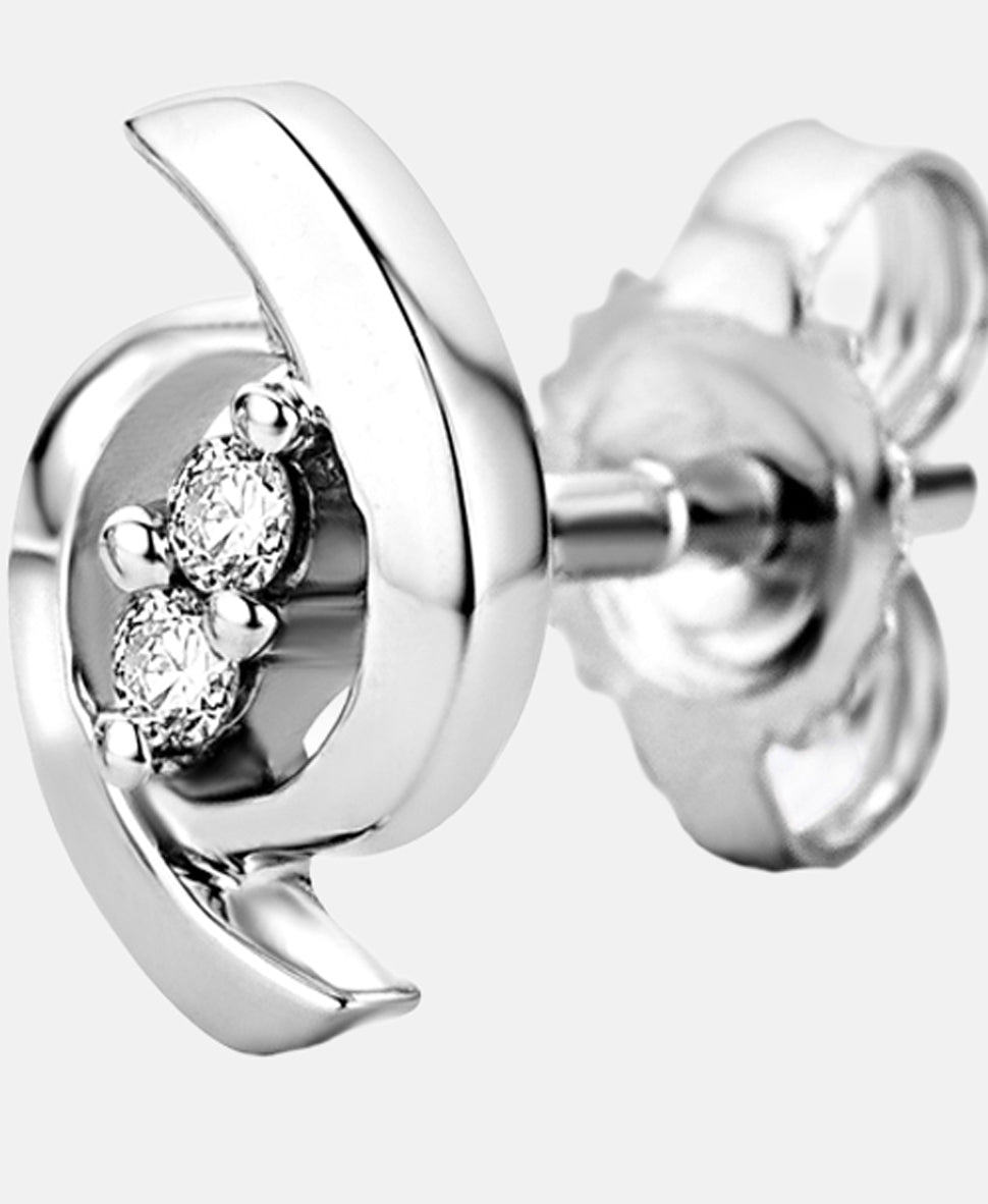 DIAMANT LETERNEL Earrings Silver