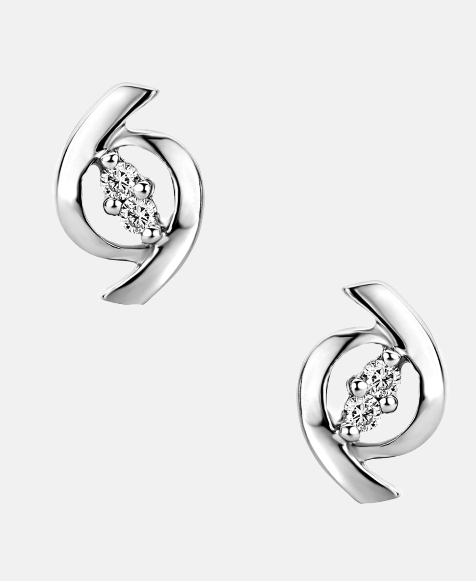 DIAMANT LETERNEL Earrings Silver