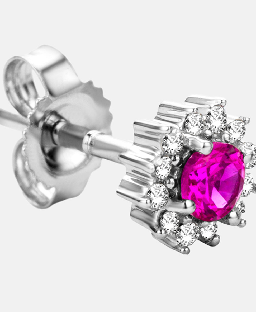 DIAMANT LETERNEL Earrings Silver
