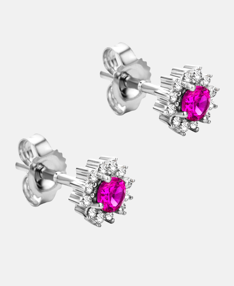 DIAMANT LETERNEL Earrings Silver