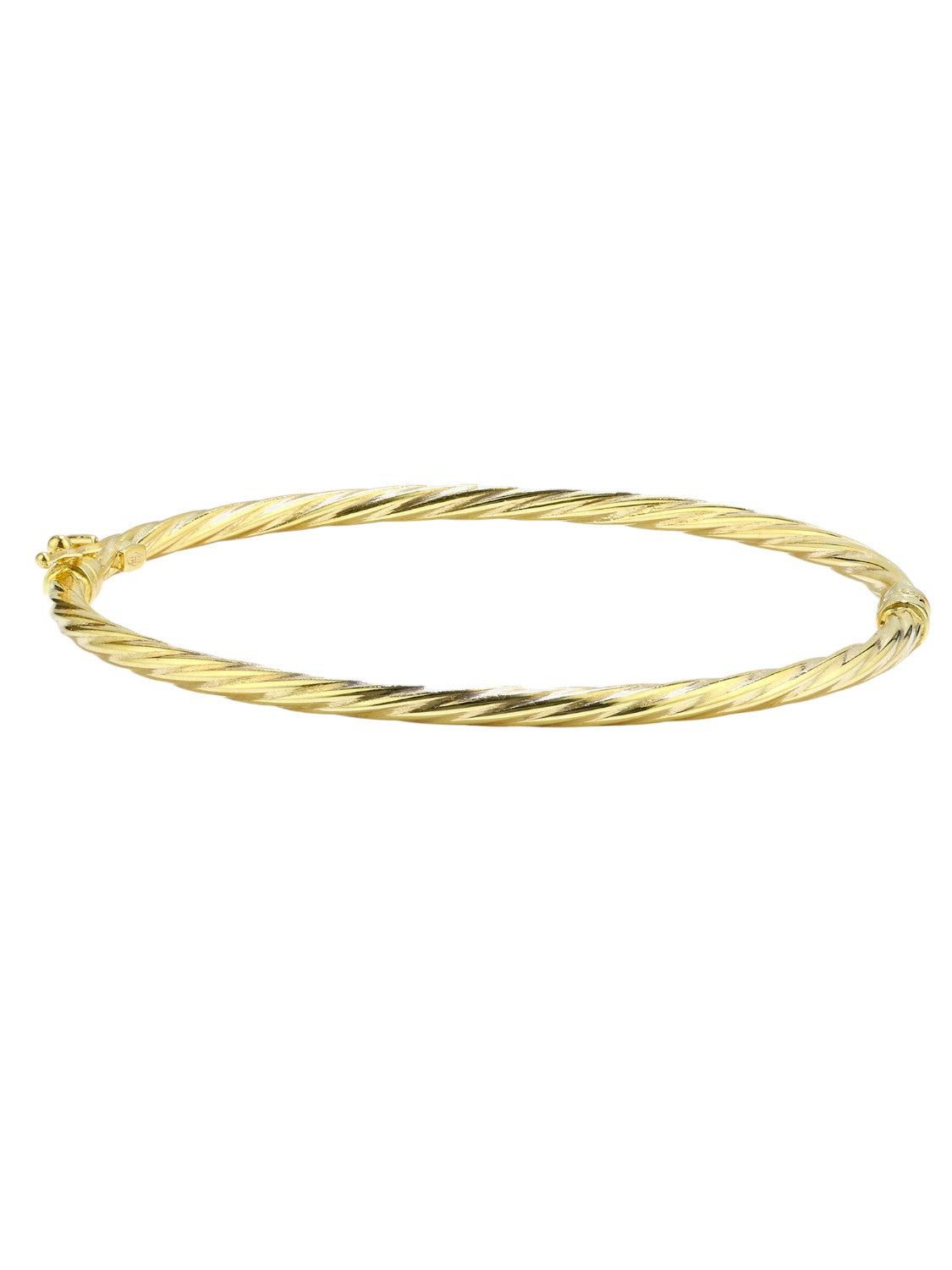 Armreif aus 375 Gelbgold gedreht