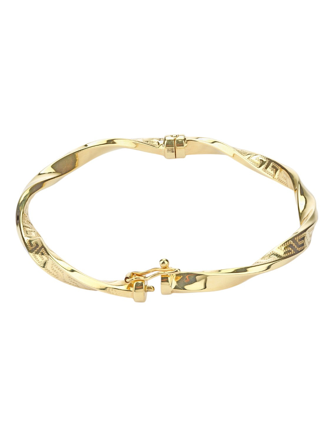 Armreif aus 375 Gelbgold