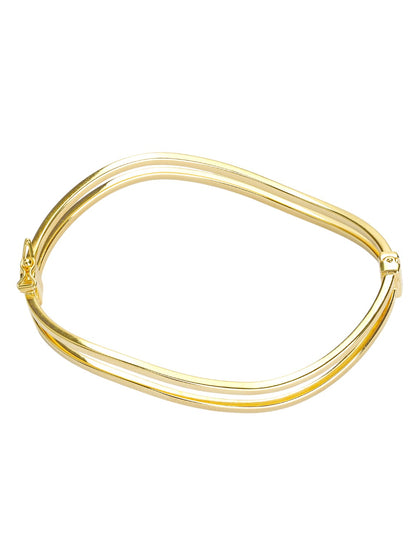 Armreif aus 375 Gelbgold