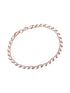 Armband aus 375 Roségold Herz-Design