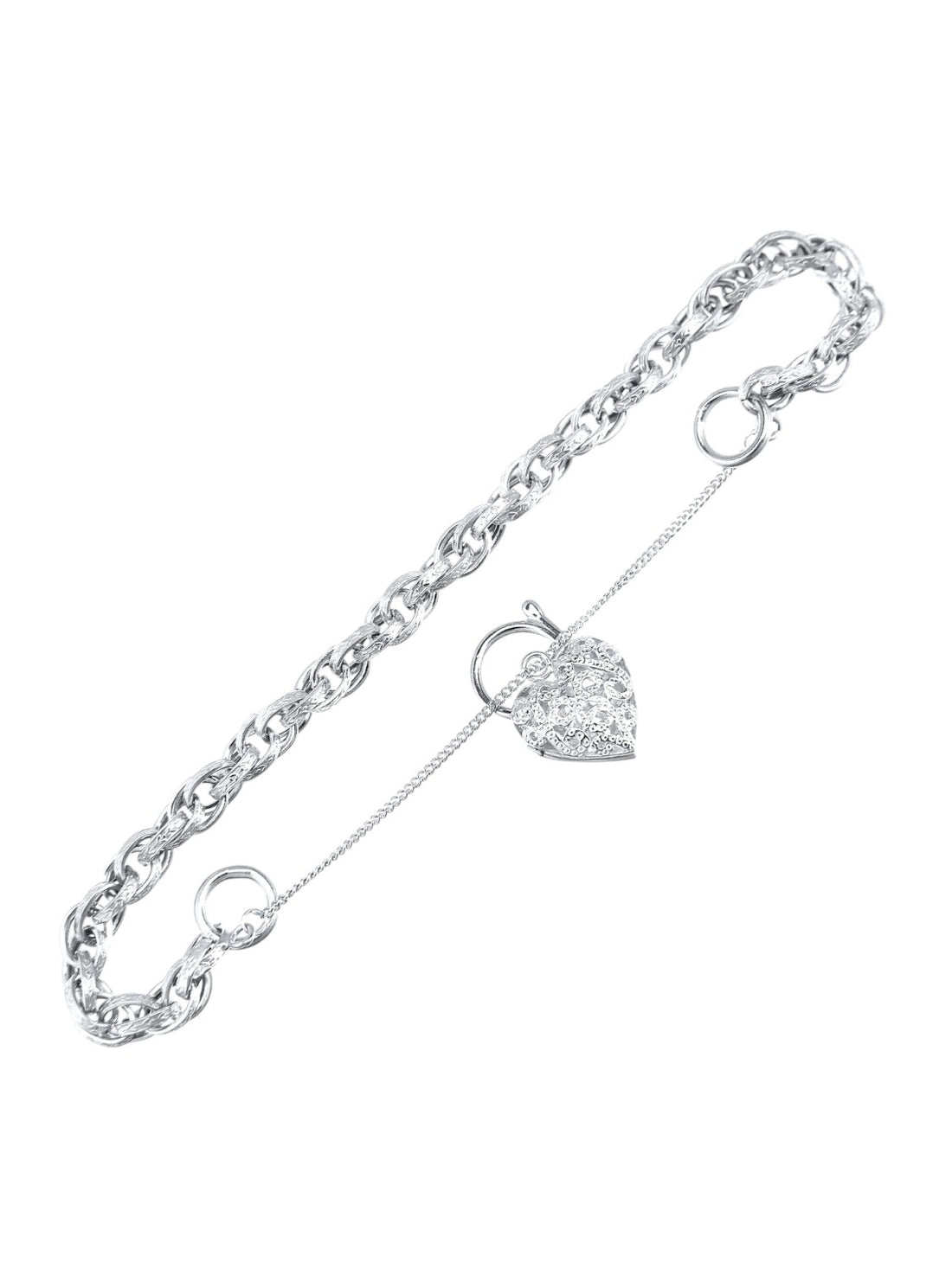 Armband aus 375 Weißgold