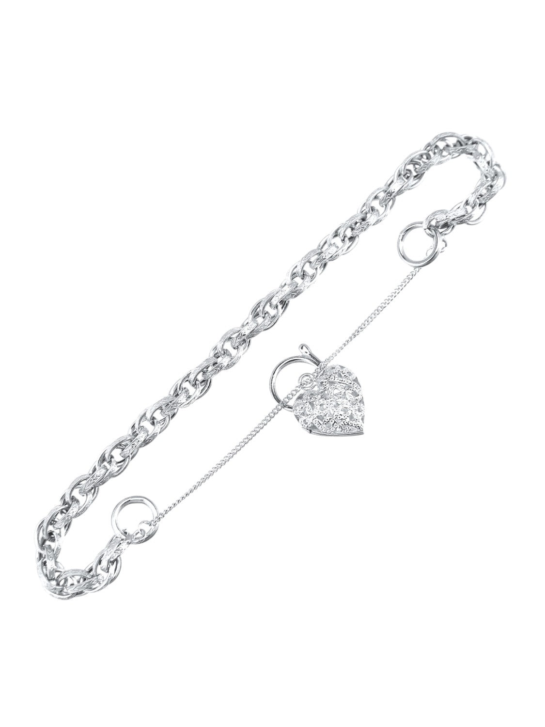 Armband aus 375 Weißgold