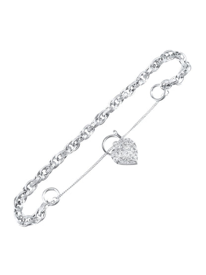 Armband aus 375 Weißgold