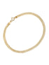 Armband aus 375 Gelbgold Infinity-Design