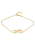 Armband aus 375 Gelbgold mit Zirkonia