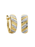 Hoop earrings in 585 (14K) Gold