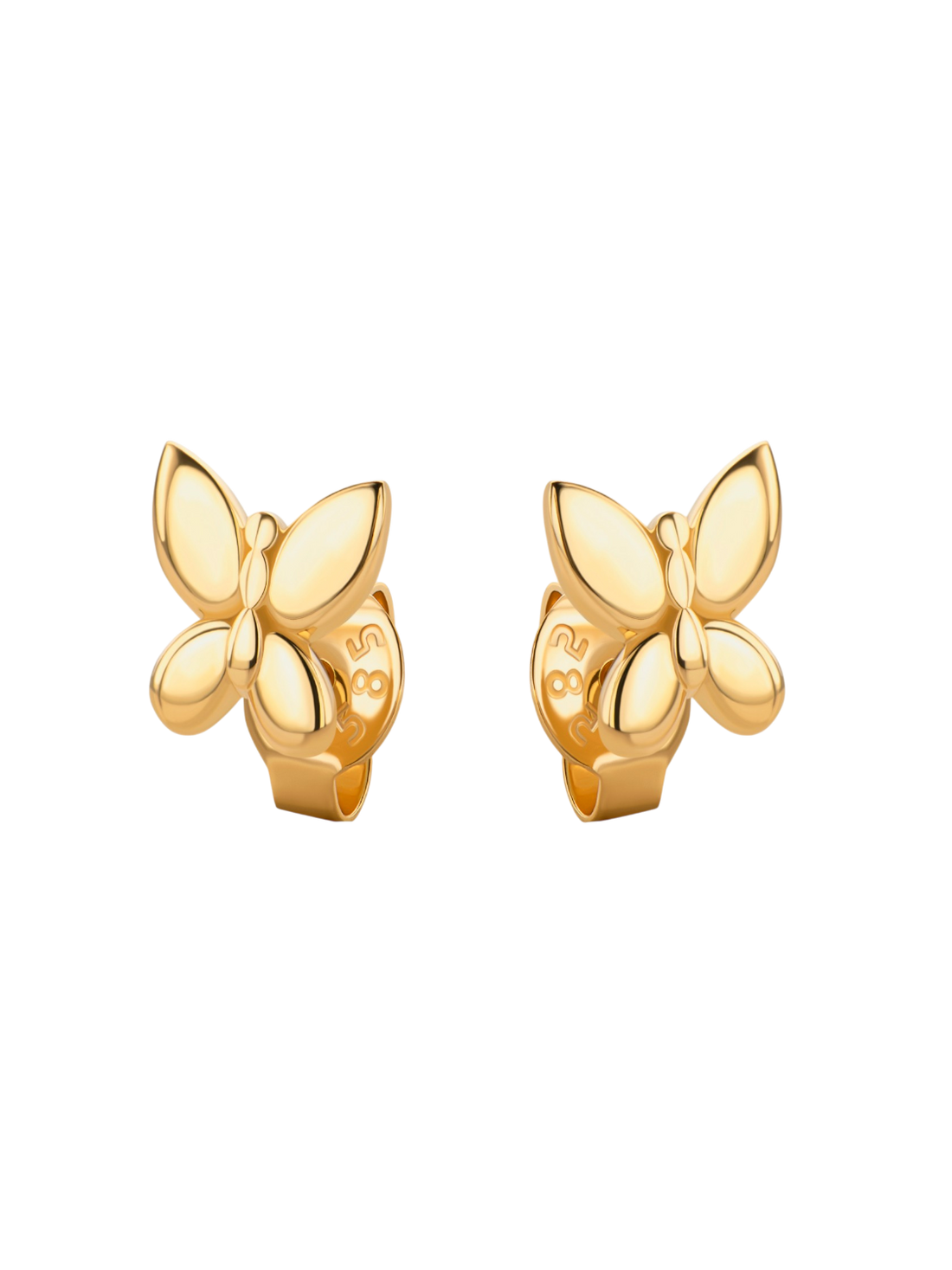 Stud earrings in 585 (14K) Yellow Gold