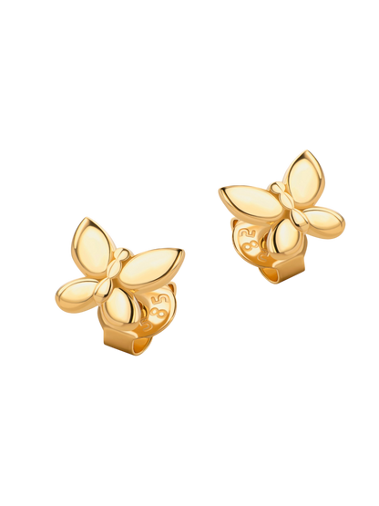 Stud earrings in 585 (14K) Yellow Gold