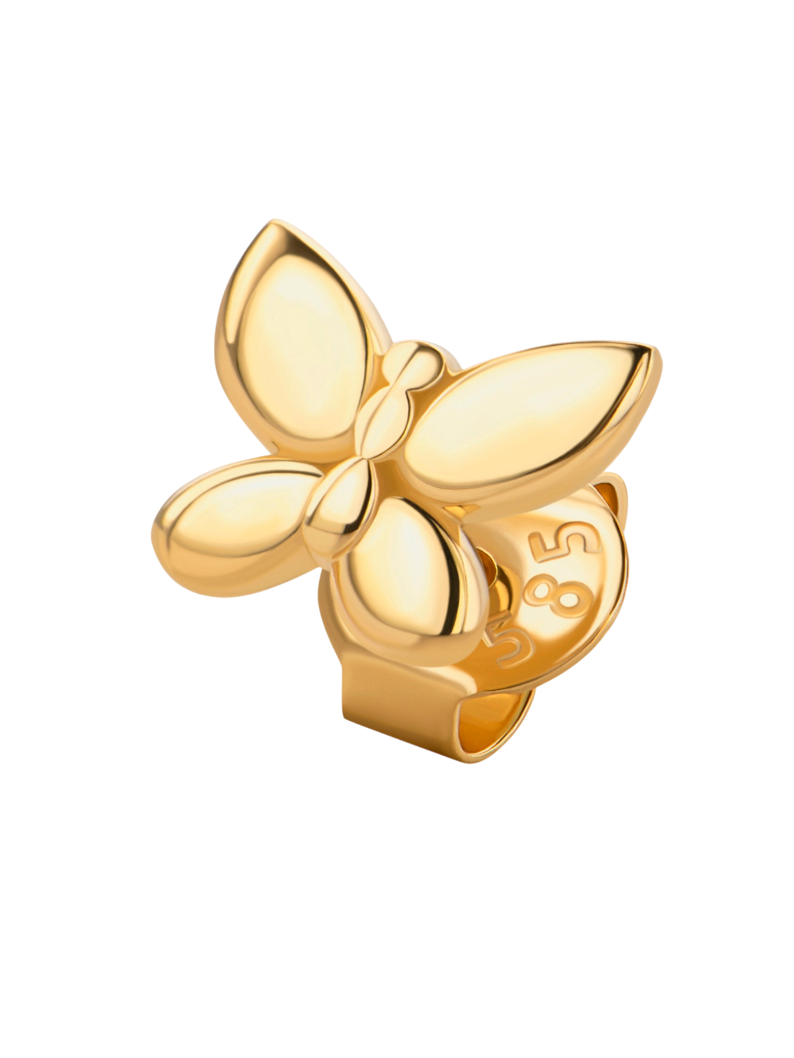 Stud earrings in 585 (14K) Yellow Gold