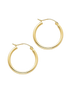 Hoop earrings in 585 (14K) Yellow Gold