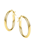 Hoop earrings in 585 (14K) Yellow Gold