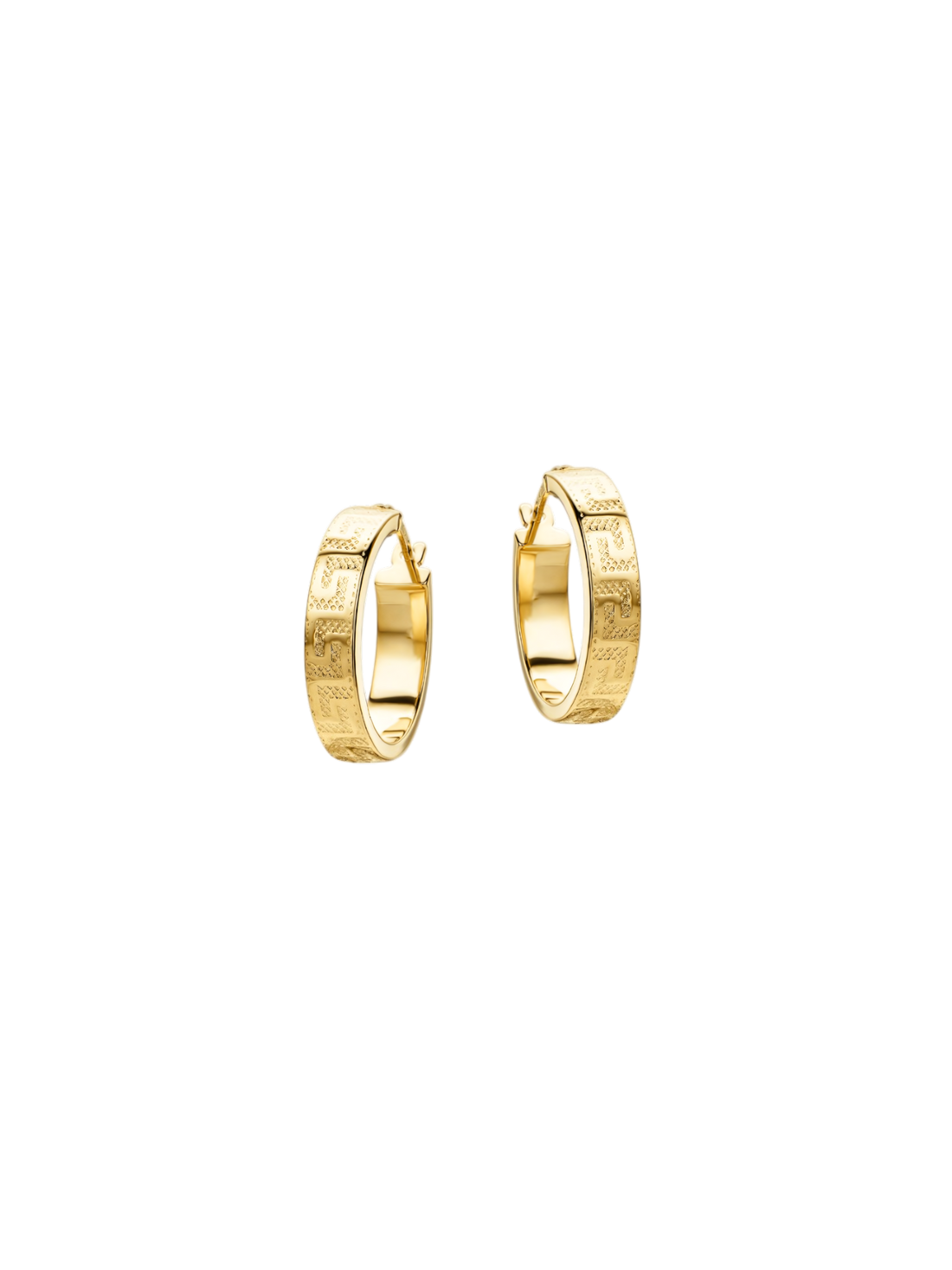 18kt Yellow Gold Hoop Earrings