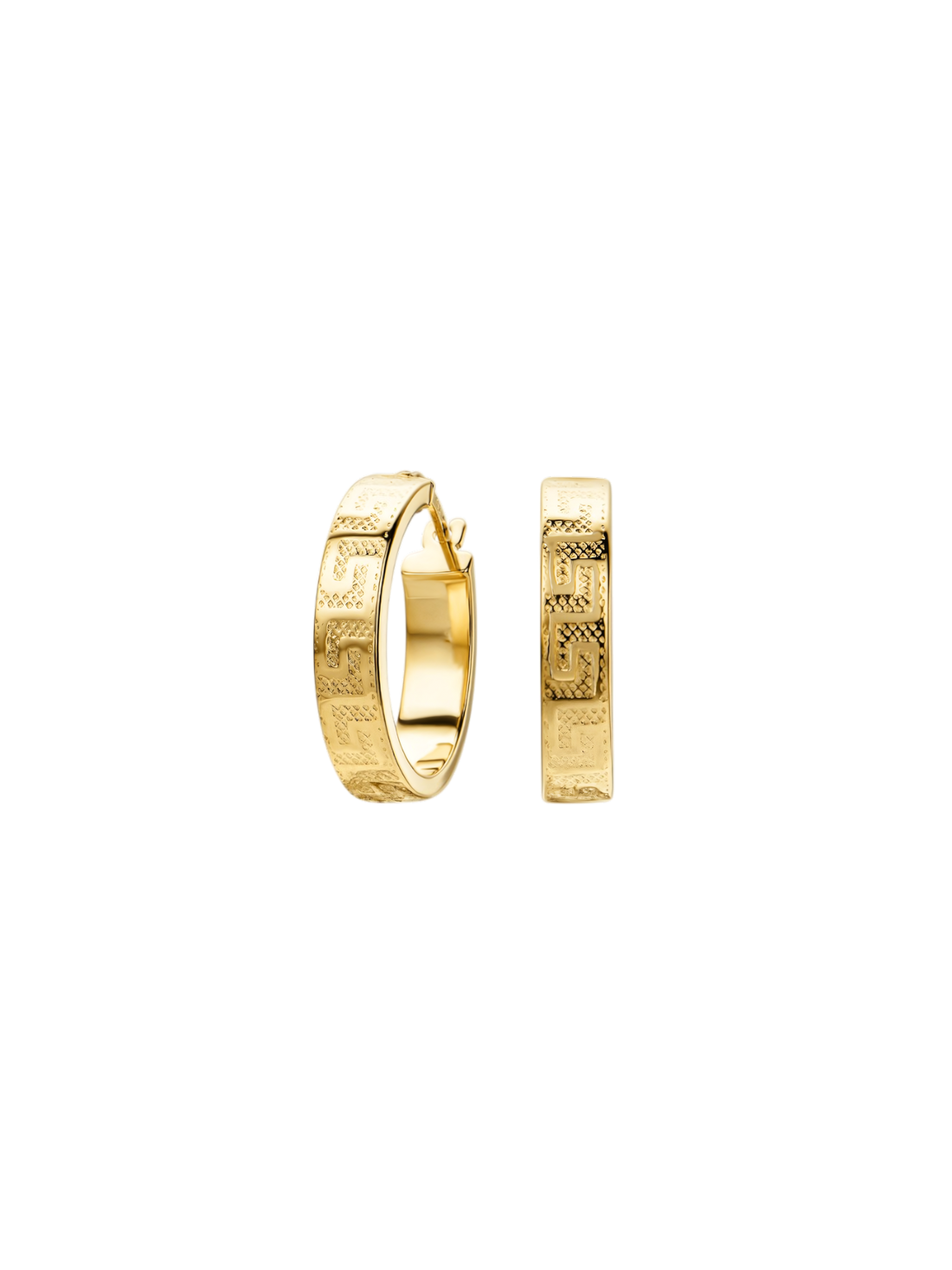 18kt Yellow Gold Hoop Earrings