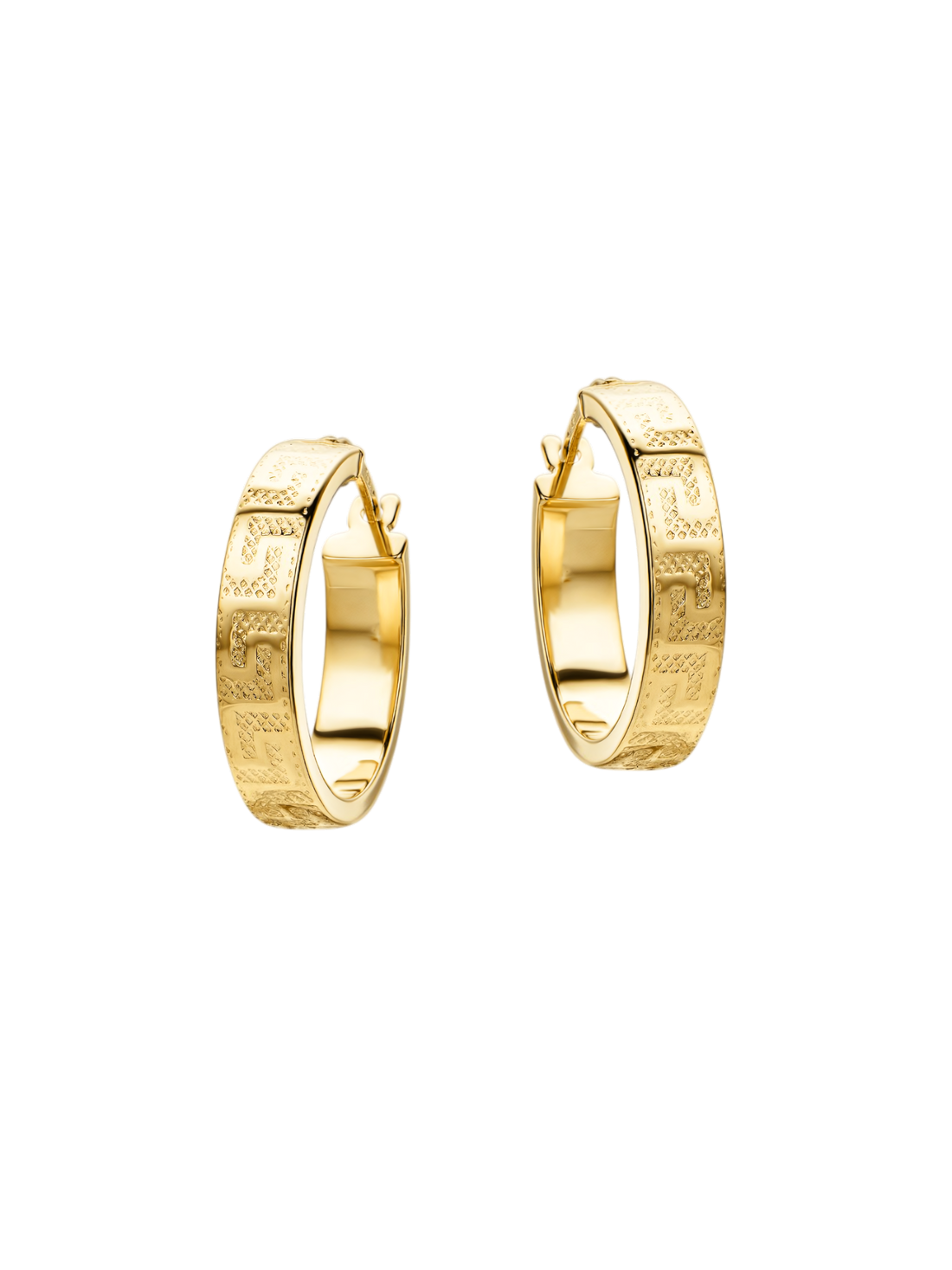 18kt Yellow Gold Hoop Earrings