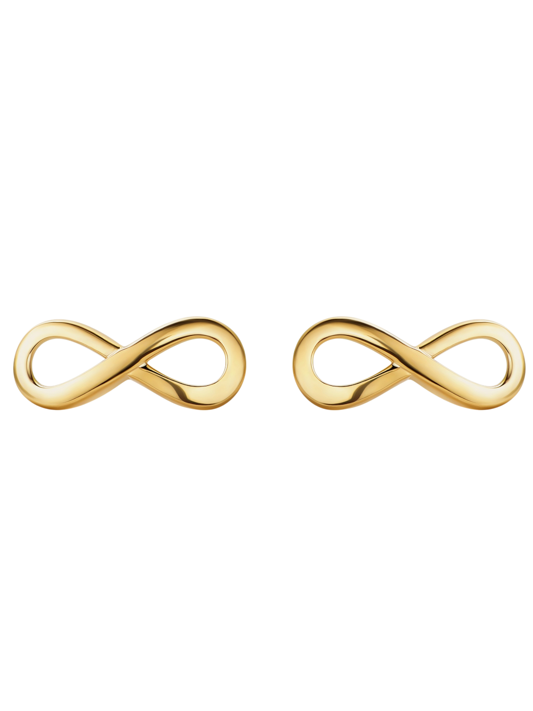 Stud earrings in 375 (9K) Yellow Gold