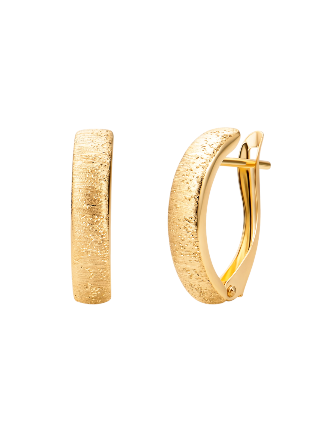 9kt Yellow Gold Hoop Earrings