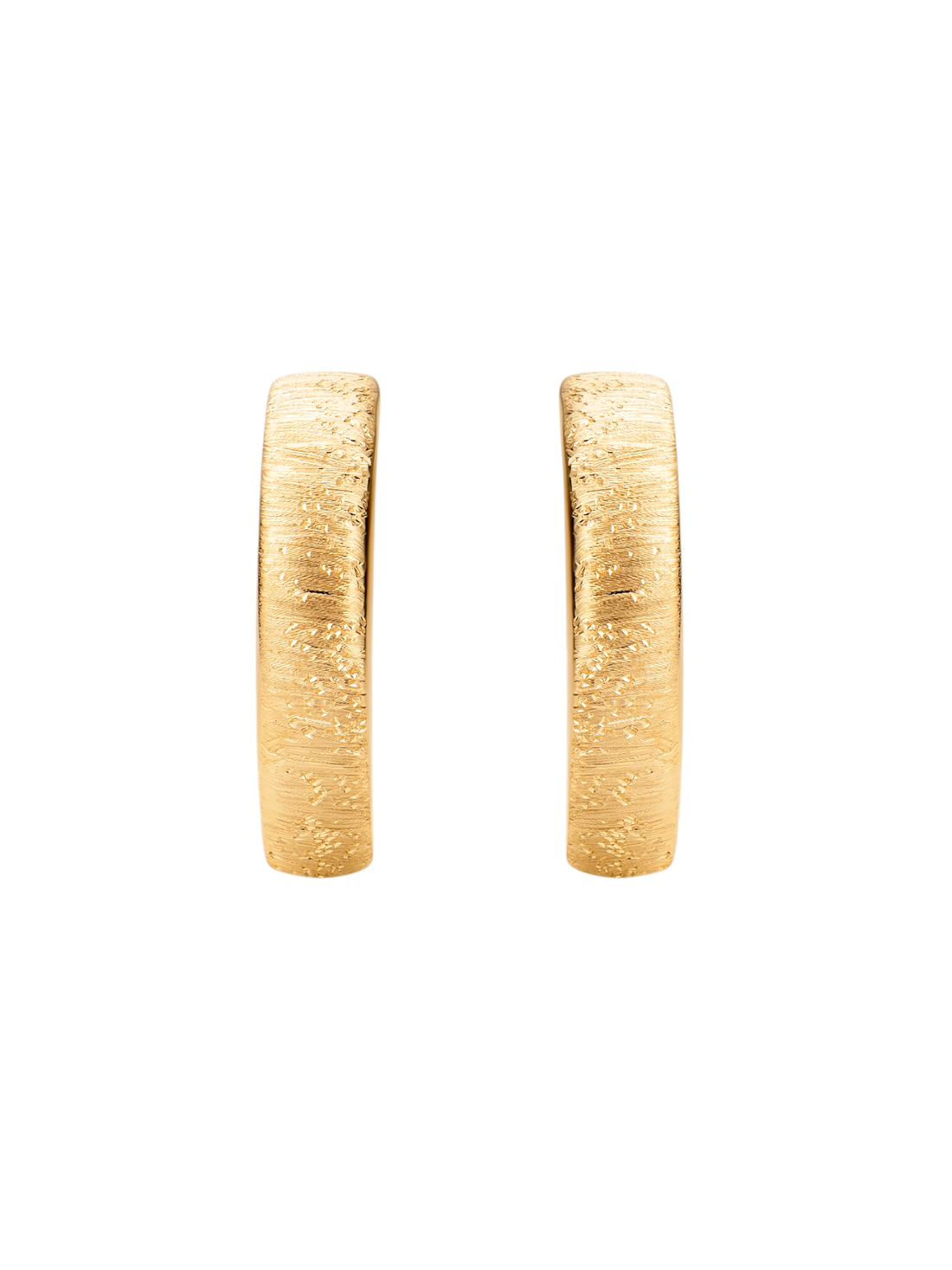 9kt Yellow Gold Hoop Earrings
